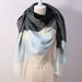 2016 Luxury Brand Women'S Scarf Soft Cashmere Blanket Warm in Winter Fashion Plaid Square Shawls  Size 140cm X 140cm Wholesale