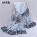 from india promotion 2017 rose print chiffon scarves woman thin shawl turban belt wholesale hijab fashion arabic scarfs wrap qsr